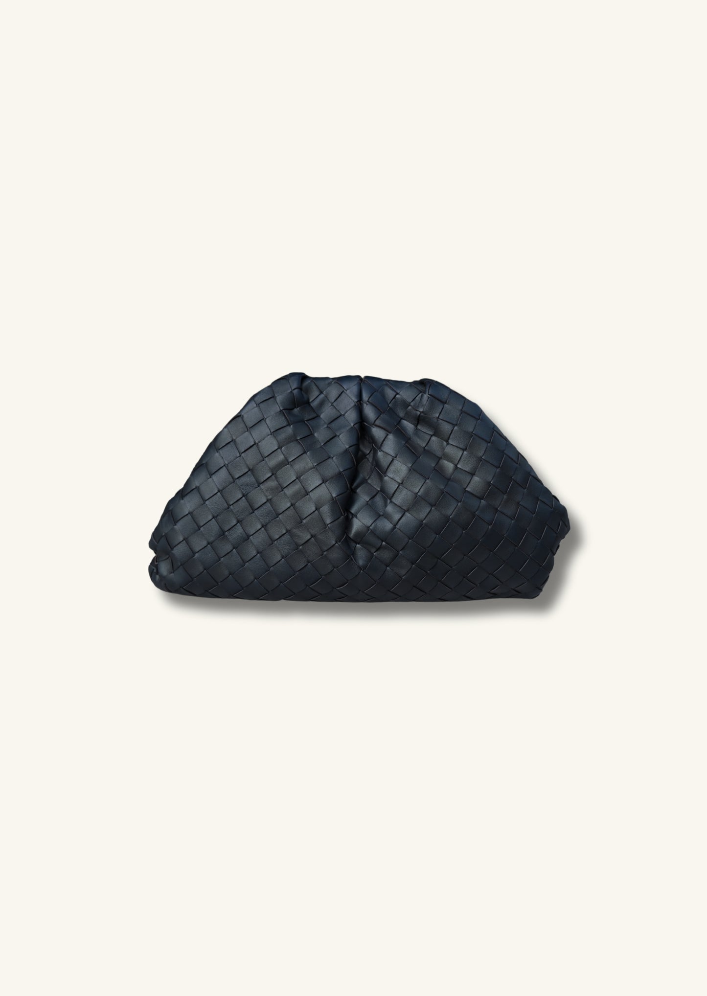 Bottega Veneta Intrecciato Clutch Bag Pouch Bottle Green Nav