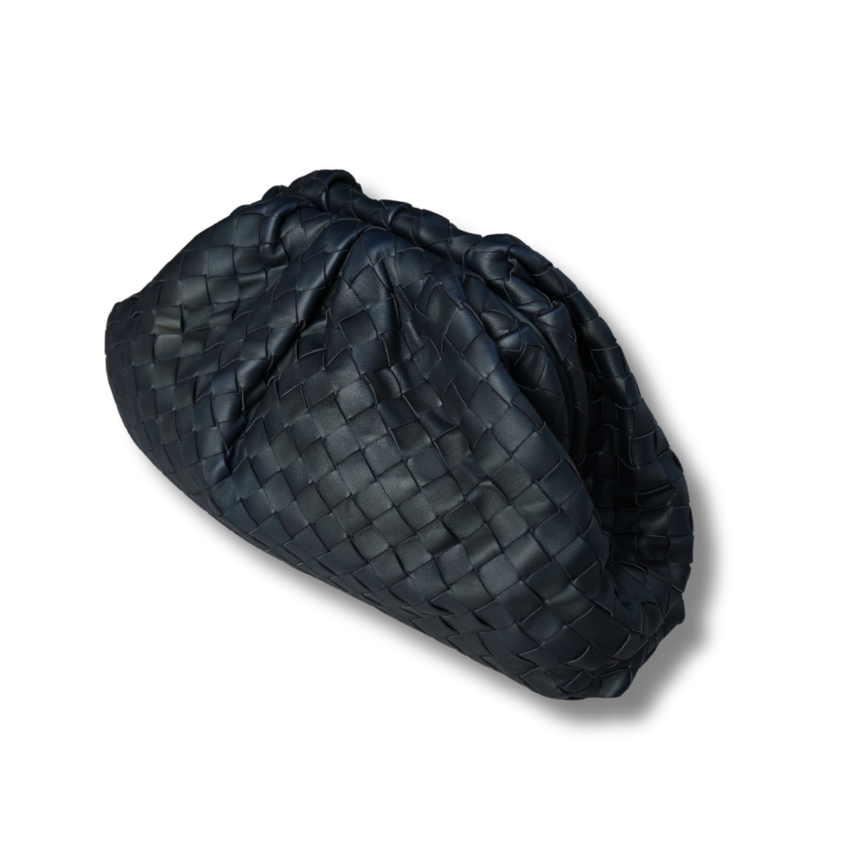 Bottega Veneta Intrecciato Clutch Bag Pouch Bottle Green Nav