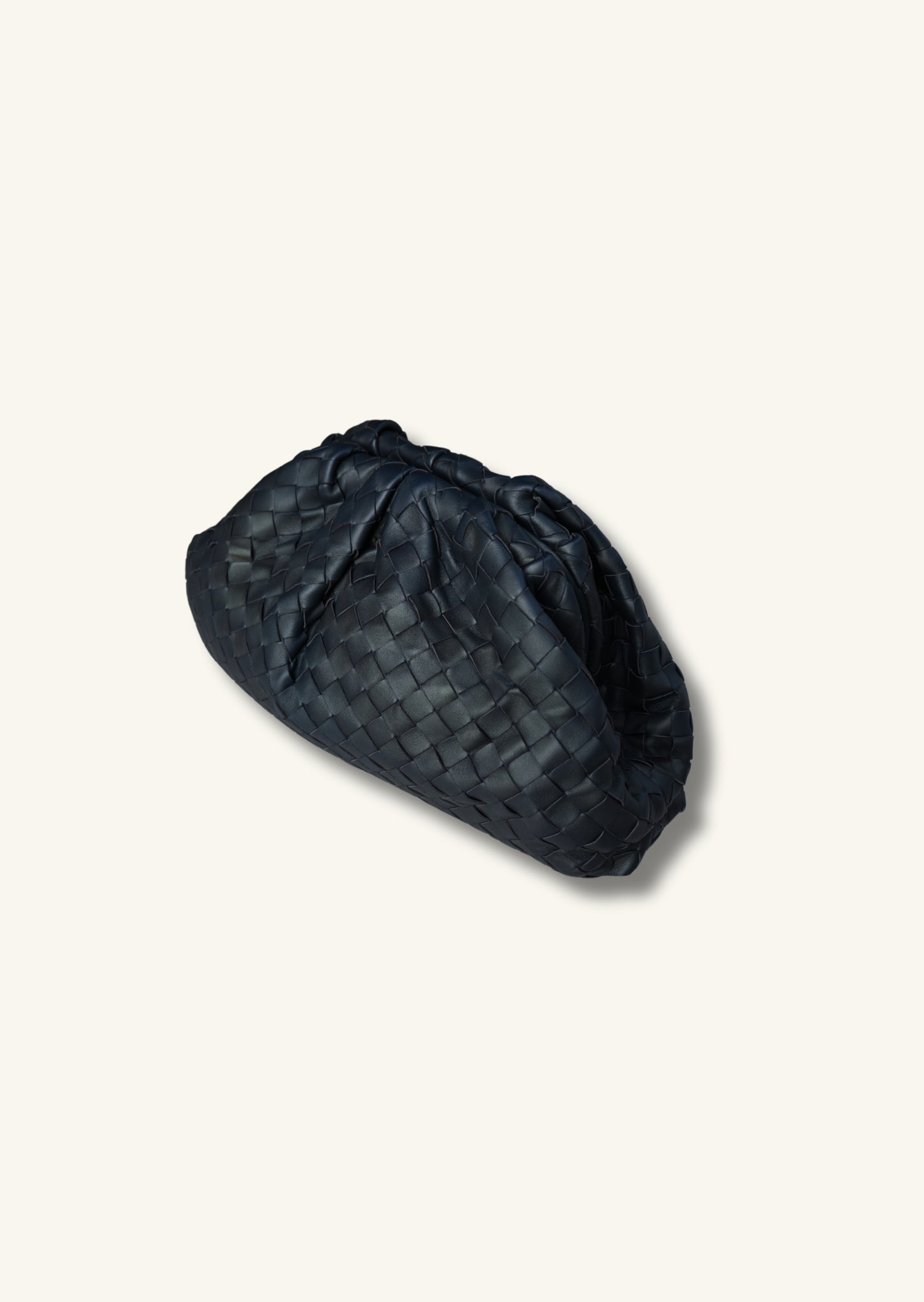 Bottega Veneta Intrecciato Clutch Bag Pouch Bottle Green Nav