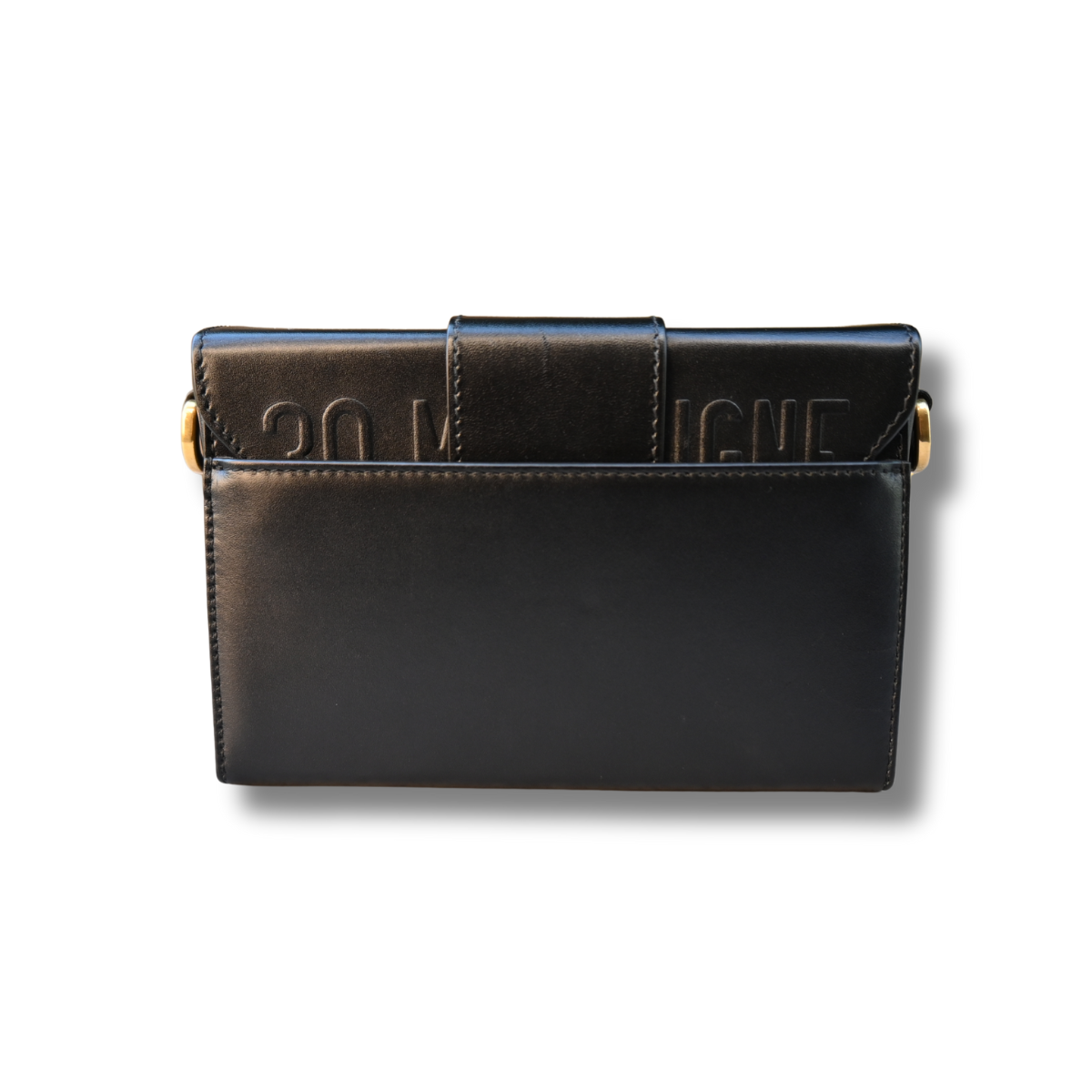 Dior 30 Montaigne Box Bag Black & gold hardware