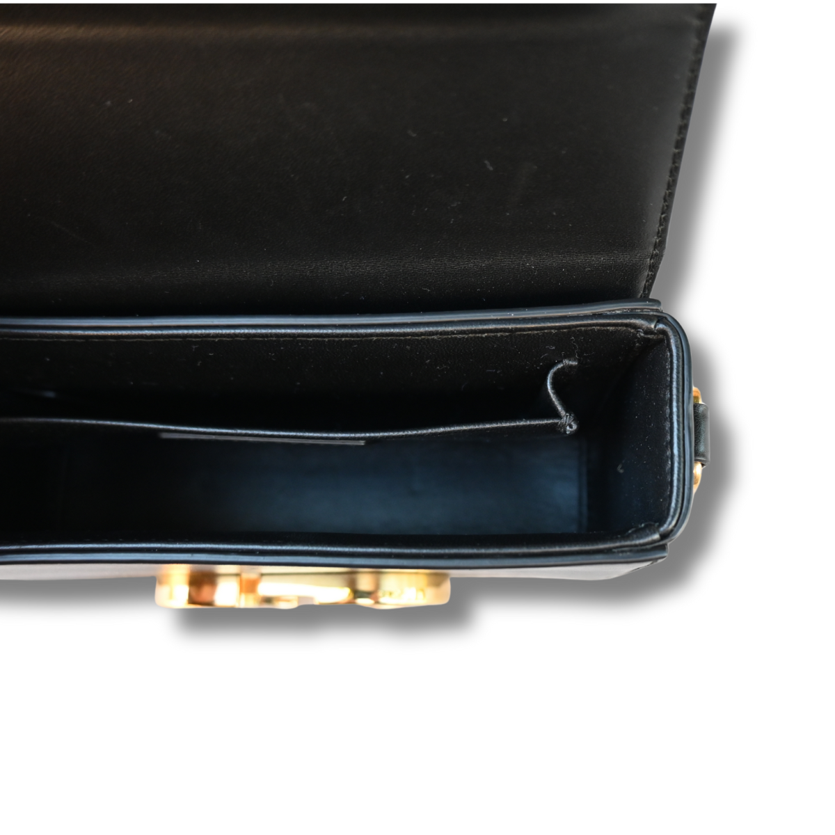 Dior 30 Montaigne Box Bag Black & gold hardware
