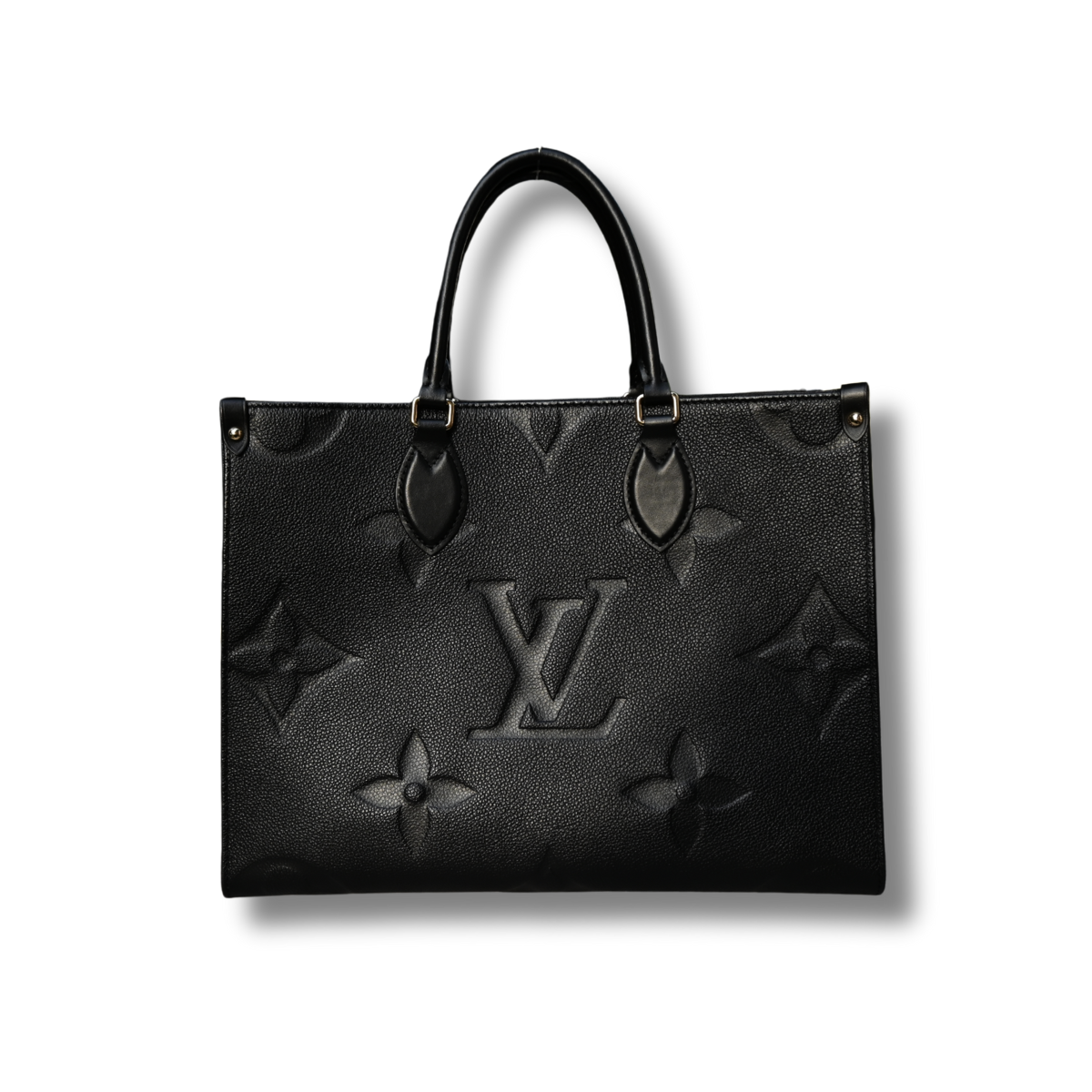 Louis Vuitton OnTheGo MM Noir Obscur Shoulder Bag