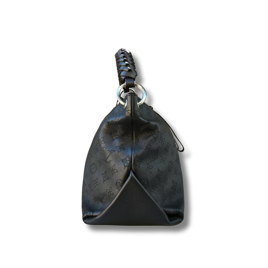 Louis Vuitton Mahina Beaubour Hobo MM Black