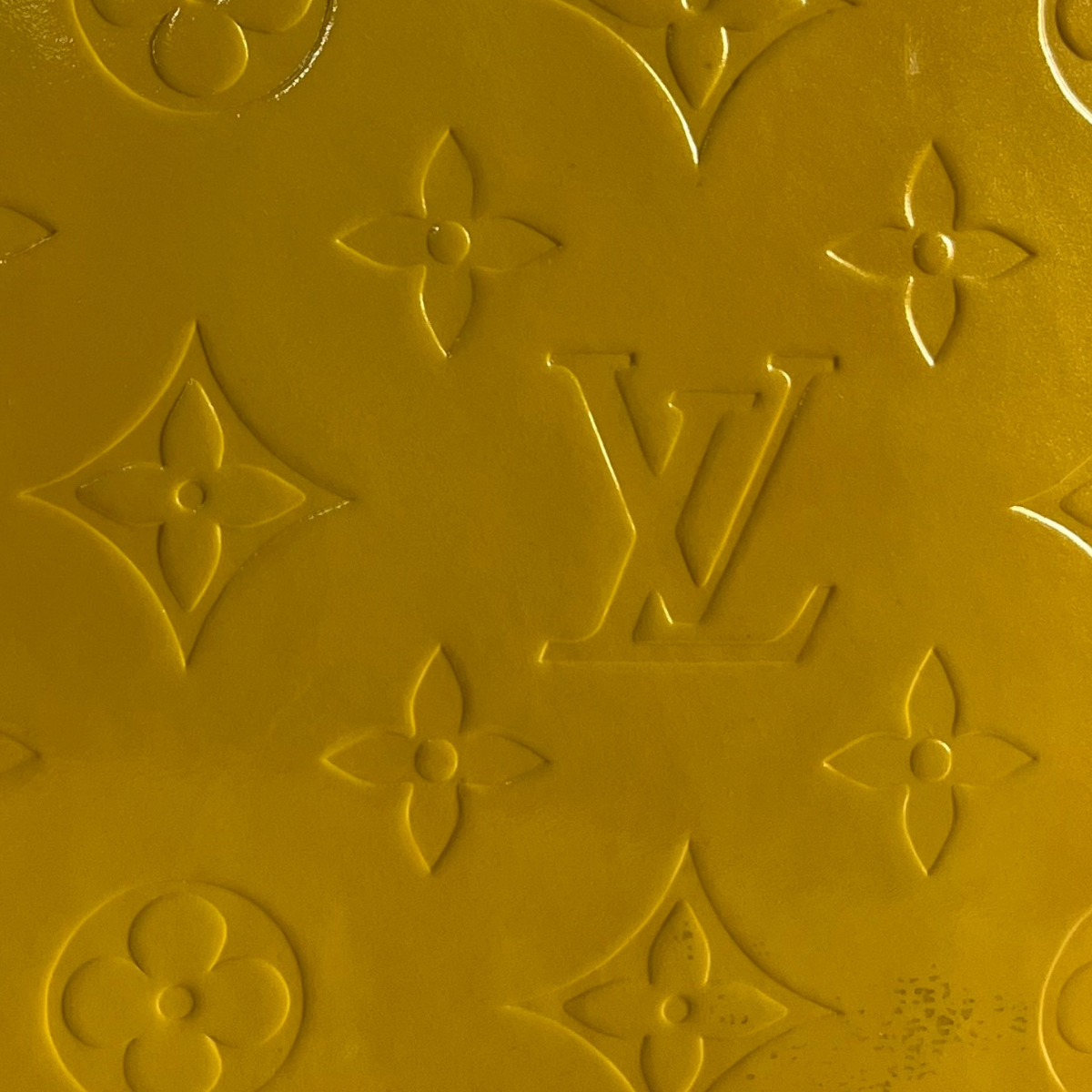 Louis Vuitton Vernis Monogram Mott Shoulder Bag Yellow