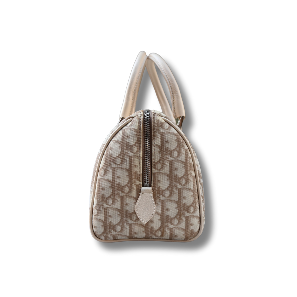 Vintage Dior Diorissimo Flower Embroidered Boston Bag