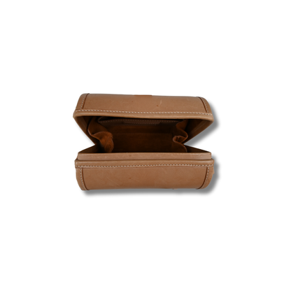 Saint Laurent Brown Crossbody Hand Bag Bronze Hardware 