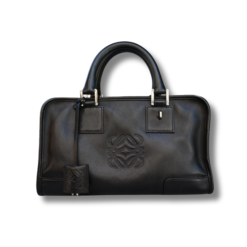 Loewe Anagram Amazona 28 black calfskin leather