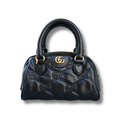 Gucci Mini GG Matelassé Top-Handle Bag