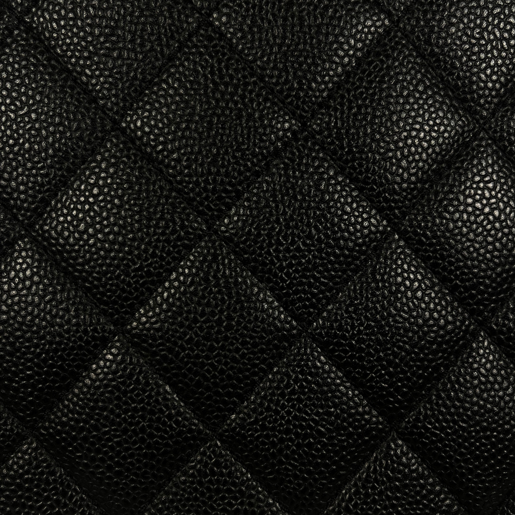 Chanel Kelly Top Handle Bag with Caviar leather and 24 carat gold hardware pre-loved pre-owned