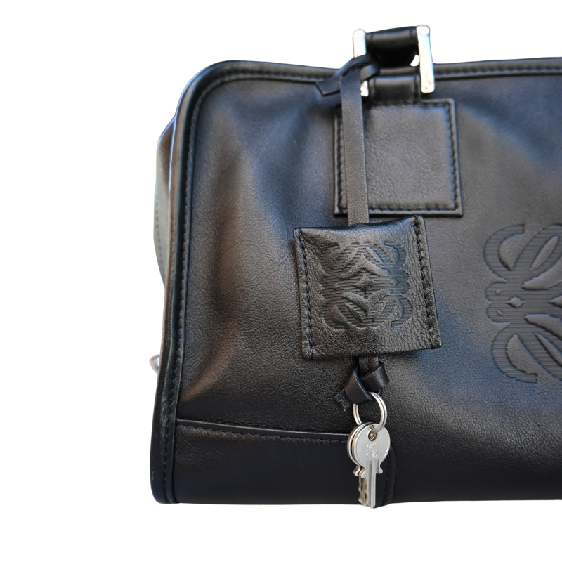 Loewe Anagram Amazona 28 black calfskin leather