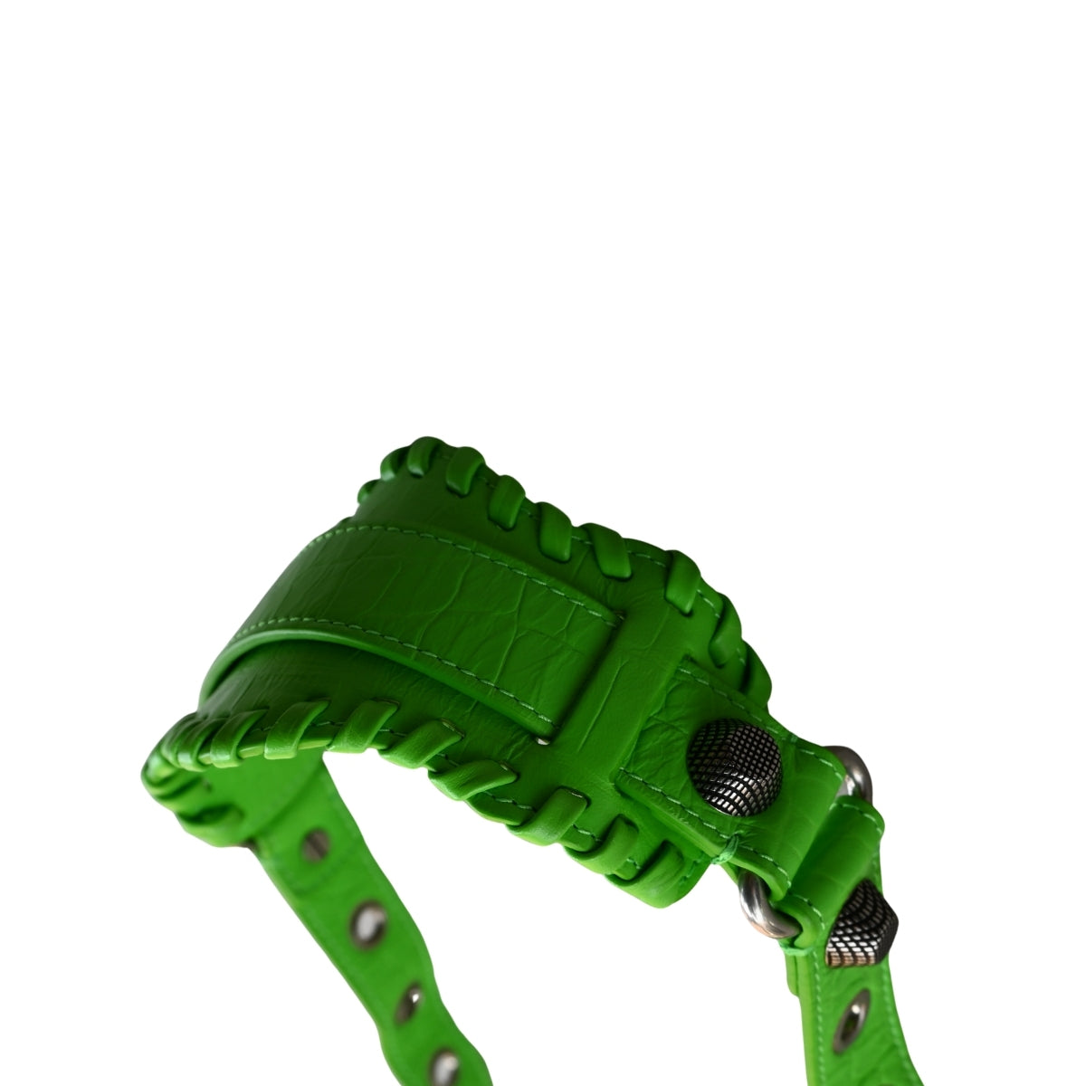 Balenciaga Le Cagole Shoulder & Cross body bag neon green