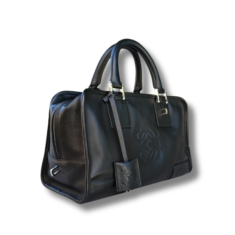 Loewe Anagram Amazona 28 black calfskin leather