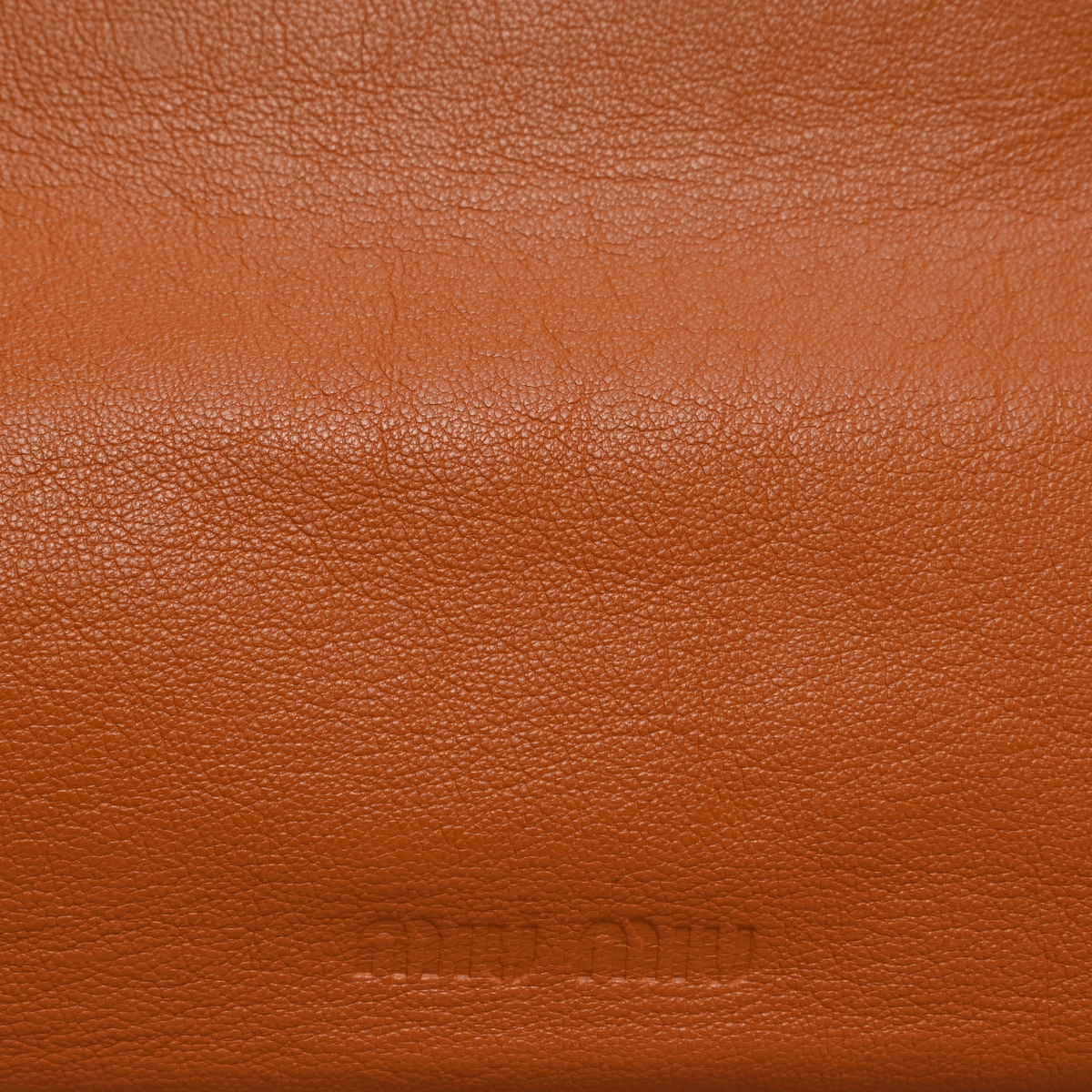 Miu Miu Handle Bag vintage orange leather