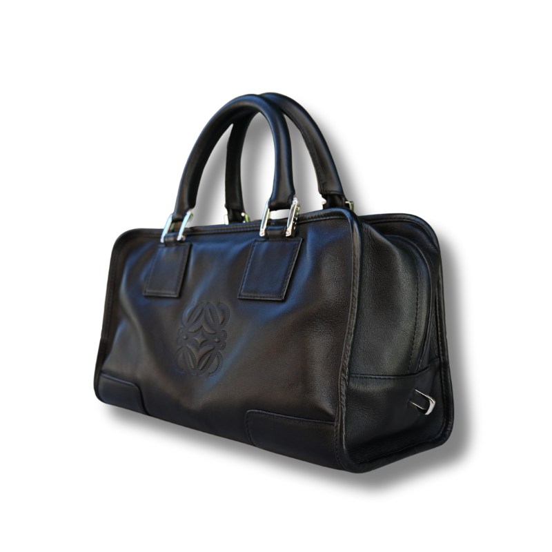 Loewe Anagram Amazona 28 black calfskin leather