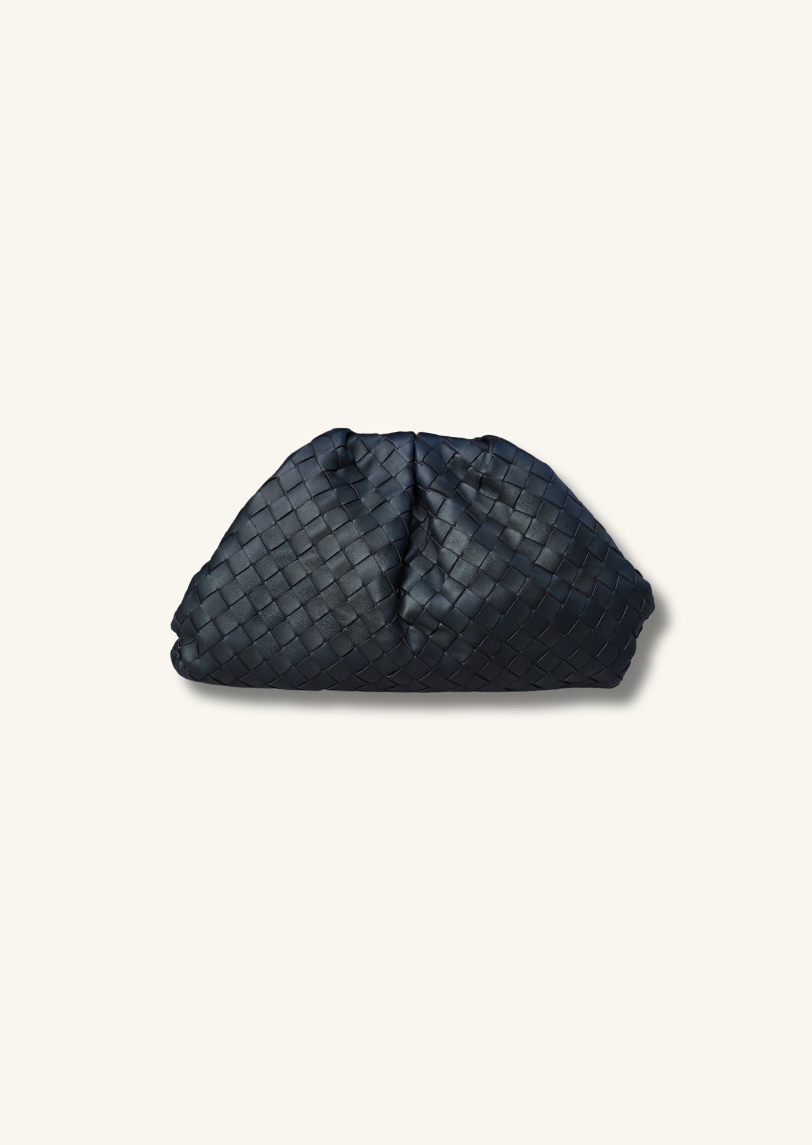 Bottega Veneta Intrecciato Clutch Bag Pouch Bottle Green Nav