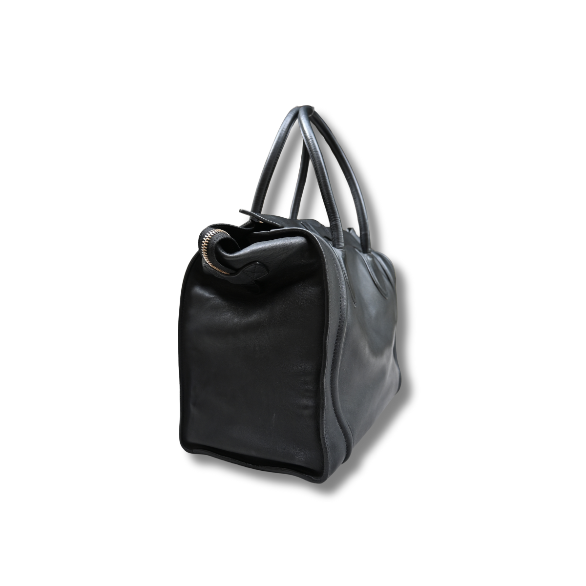 Celine Medium Luggage Bag Black Calfskin leather 