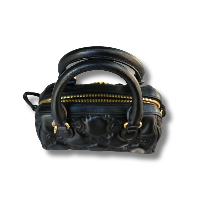 Gucci Mini GG Matelassé Top-Handle Bag