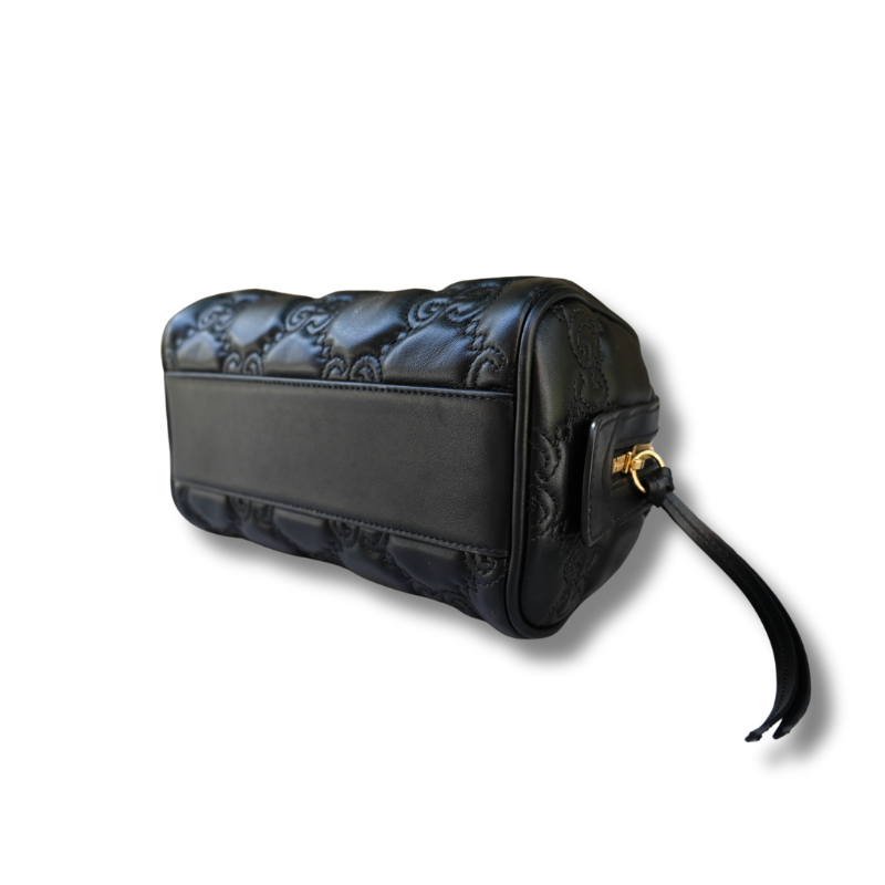 Gucci Mini GG Matelassé Top-Handle Bag