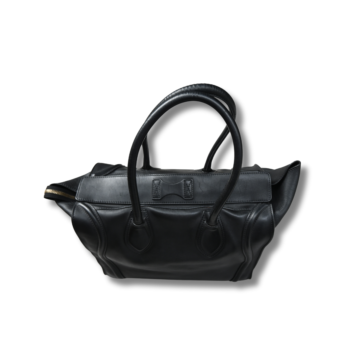 Celine Medium Luggage Bag Black Calfskin leather 