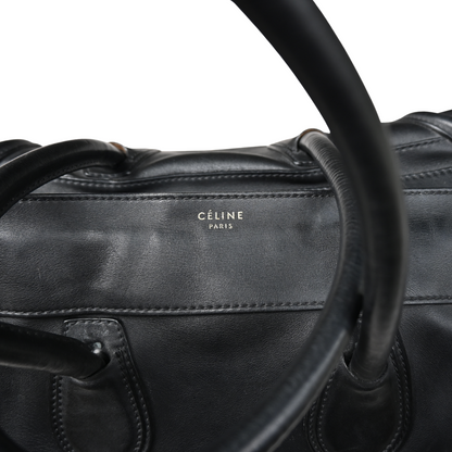 Celine Medium Luggage Bag Black Calfskin leather 