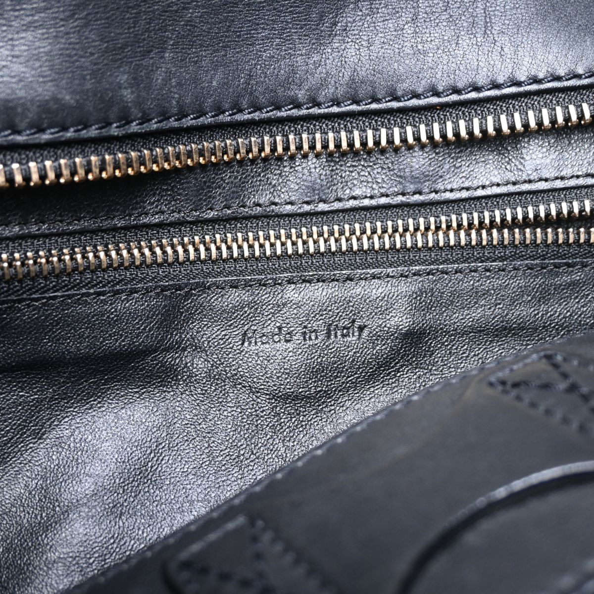 Celine Medium Luggage Bag Black Calfskin leather 