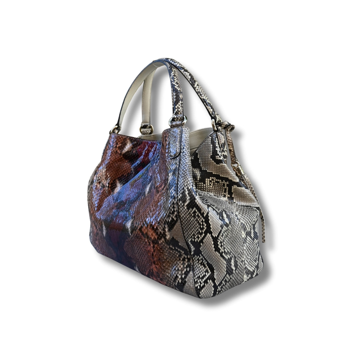 Gucci Soho Shoulder Bag Python Exotic