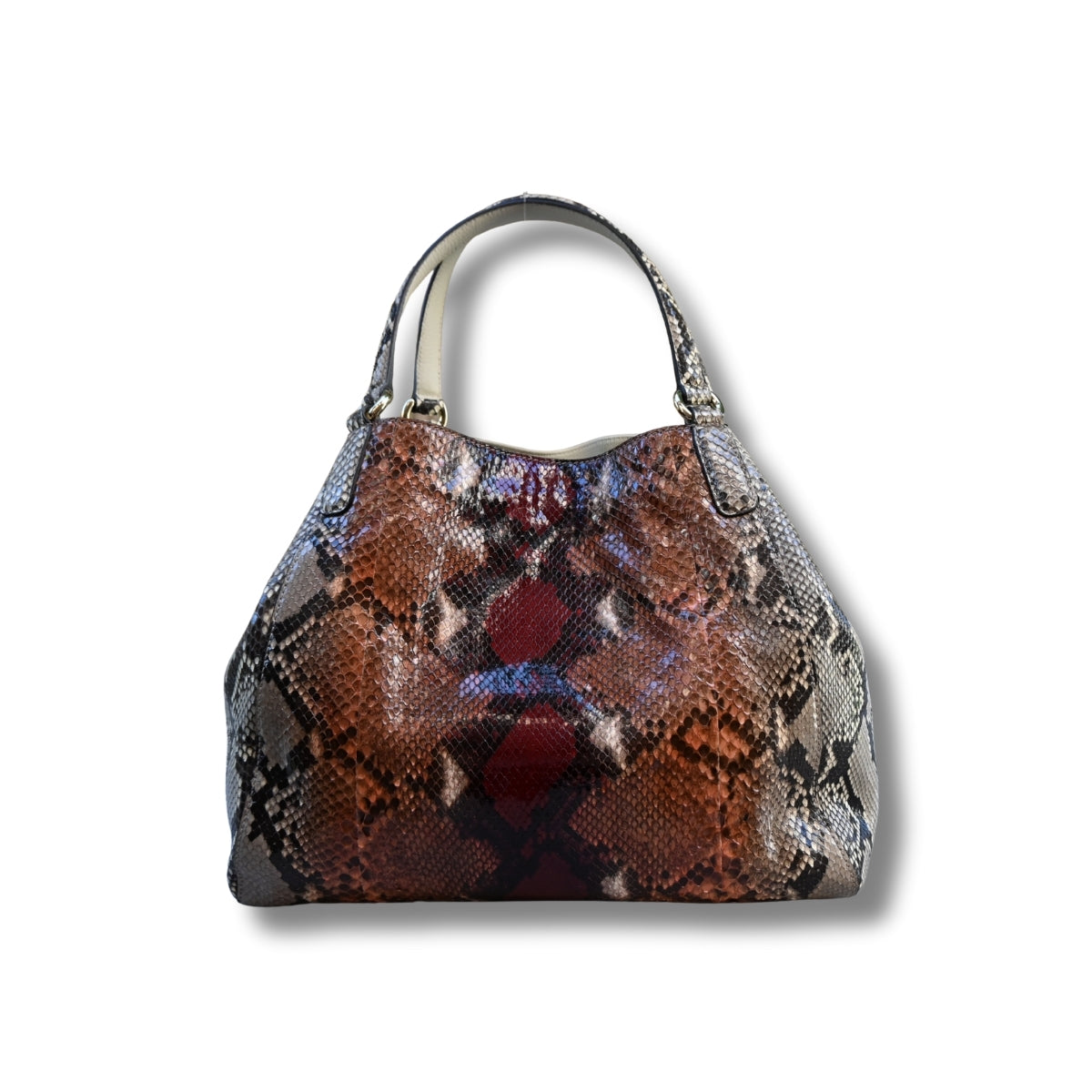 Gucci Soho Shoulder Bag Python Exotic