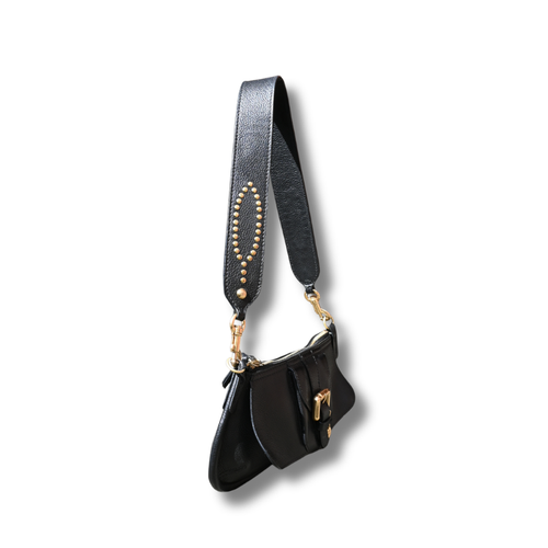 See By Chloé Lesly Shoulder Bag Black with gold hardware
