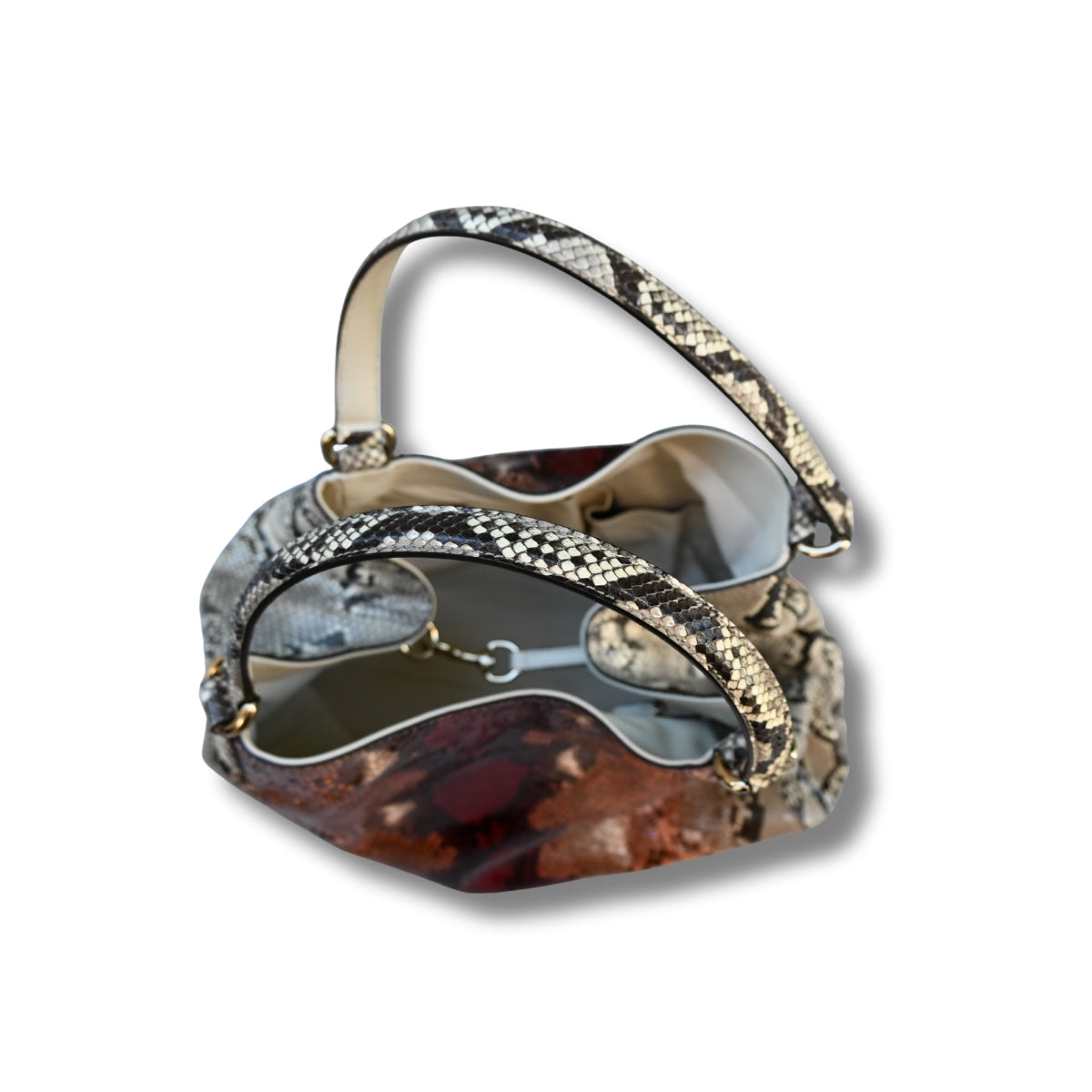 Gucci Soho Shoulder Bag Python Exotic