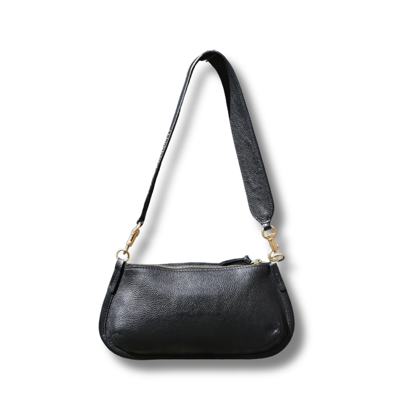 See By Chloé Lesly Shoulder Bag Black with gold hardware