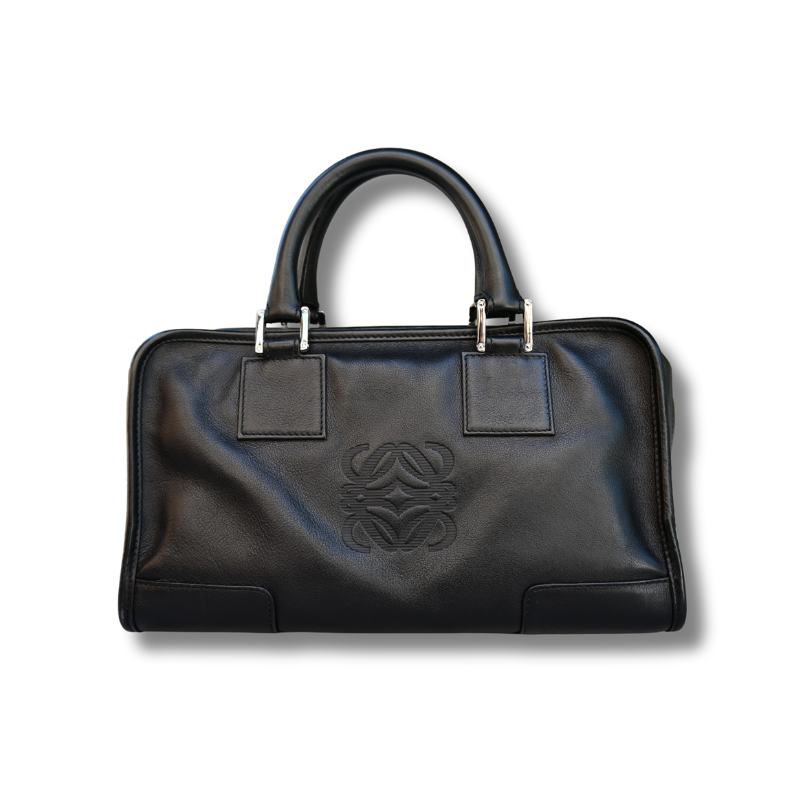 Loewe Anagram Amazona 28 black calfskin leather