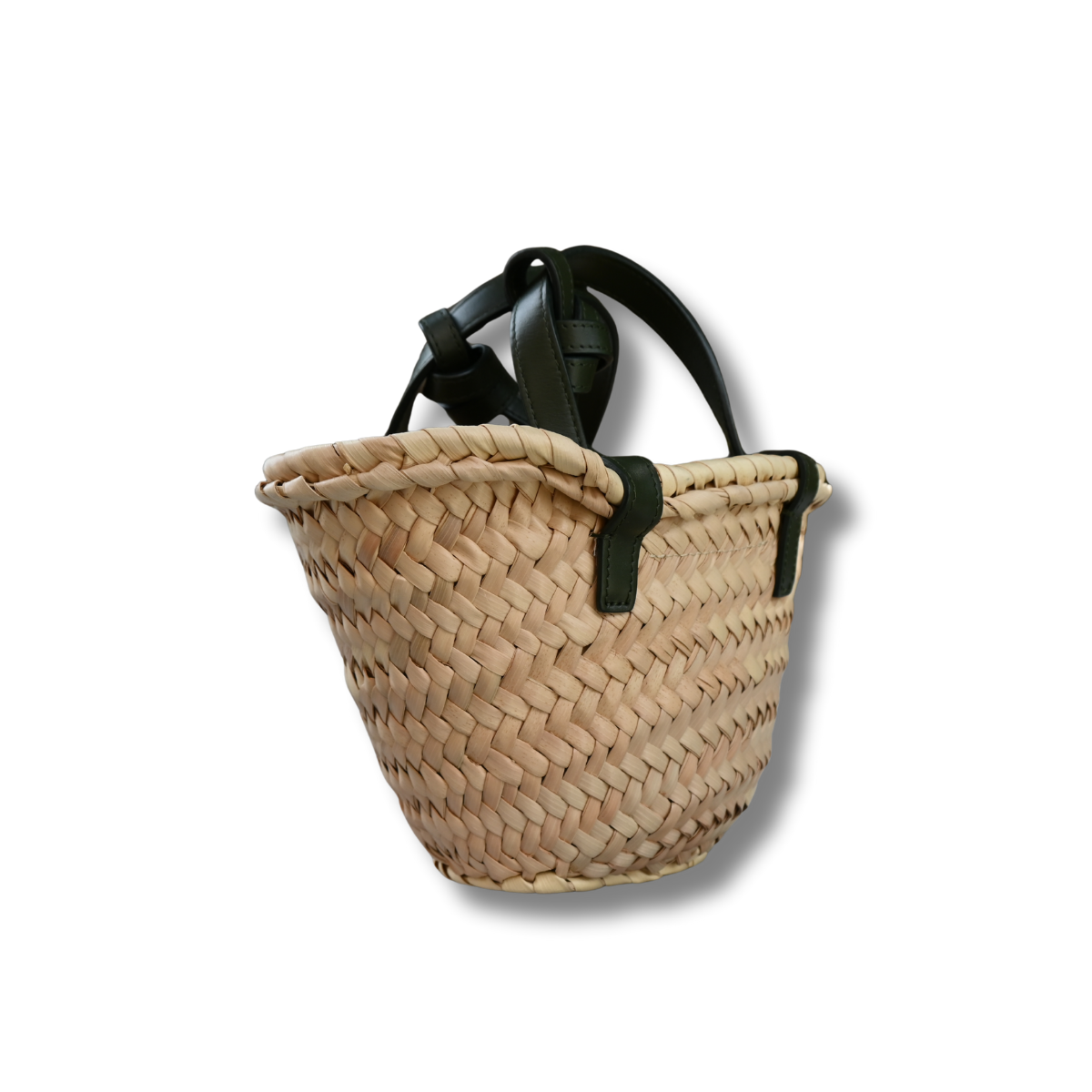 Celine Nano Triomphe Raffia Bag