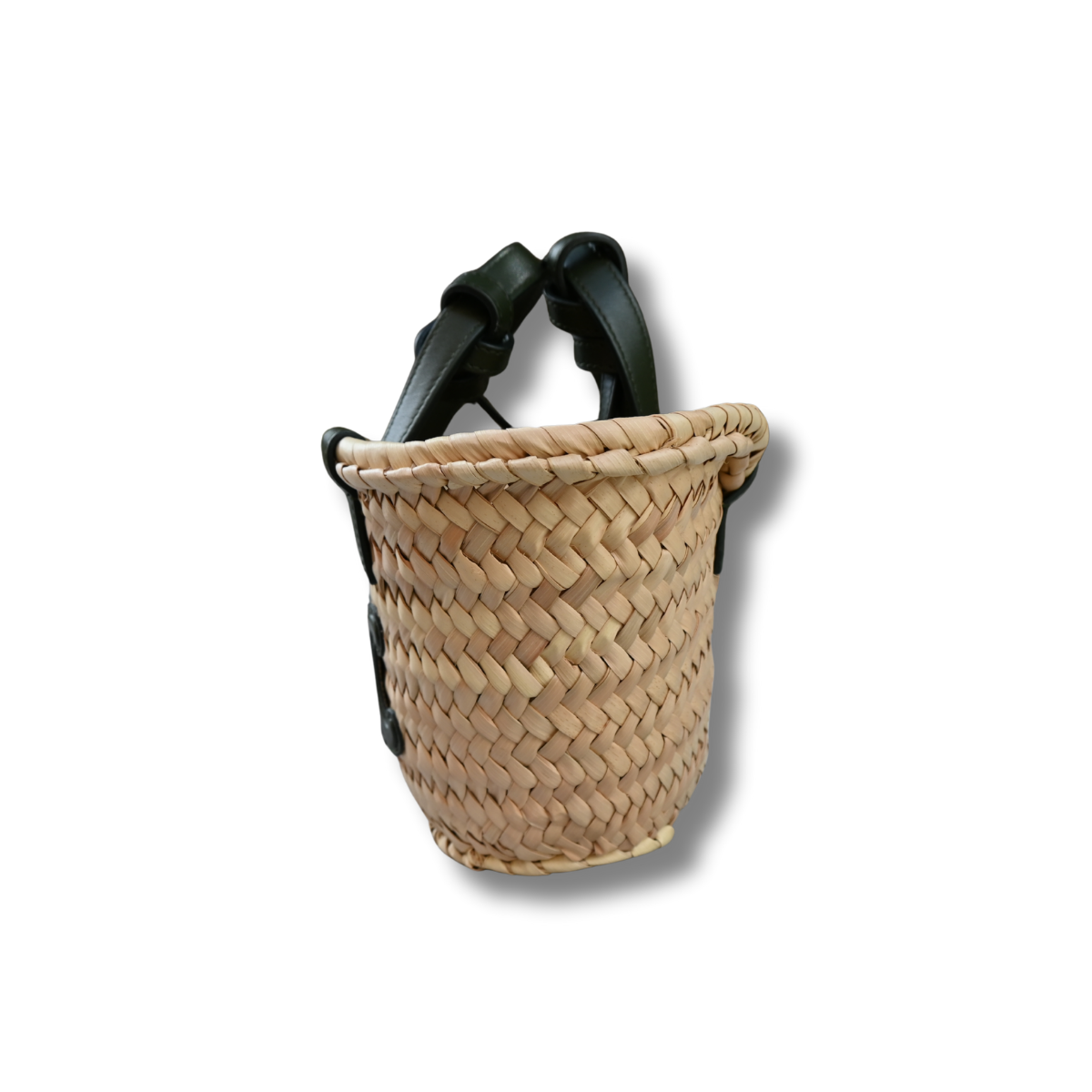 Celine Nano Triomphe Raffia Bag