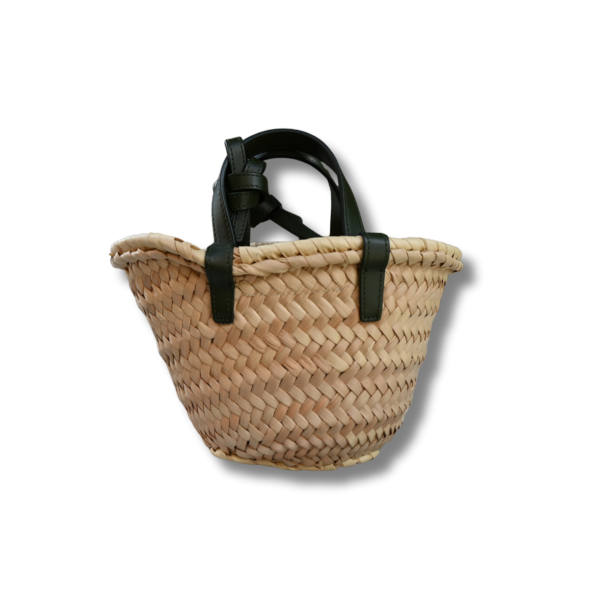 Celine Nano Triomphe Raffia Bag