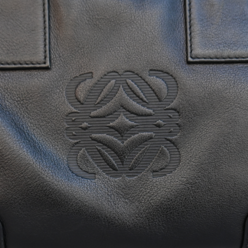 Loewe Anagram Amazona 28 black calfskin leather