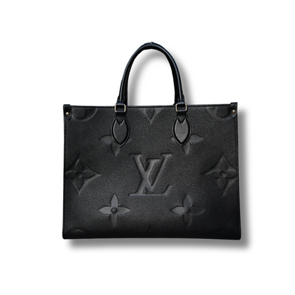 Louis Vuitton OnTheGo MM Noir Obscur Shoulder Bag