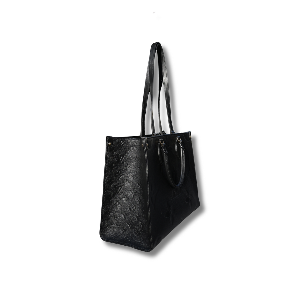 Louis Vuitton OnTheGo MM Noir Obscur Shoulder Bag