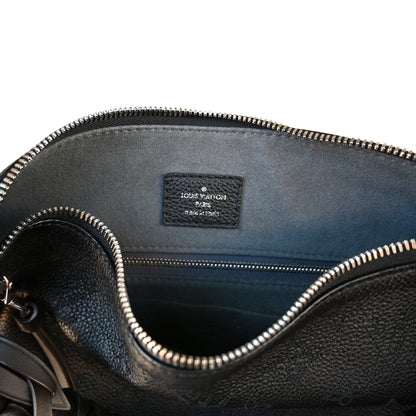 Louis Vuitton Mahina Beaubour Hobo MM Black