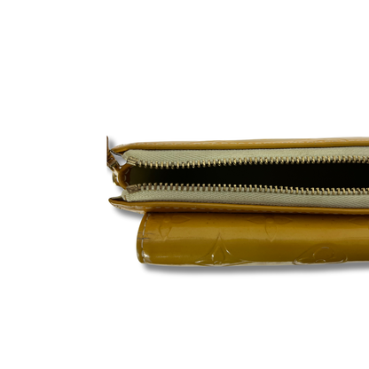 Louis Vuitton Vernis Monogram Mott Shoulder Bag Yellow 