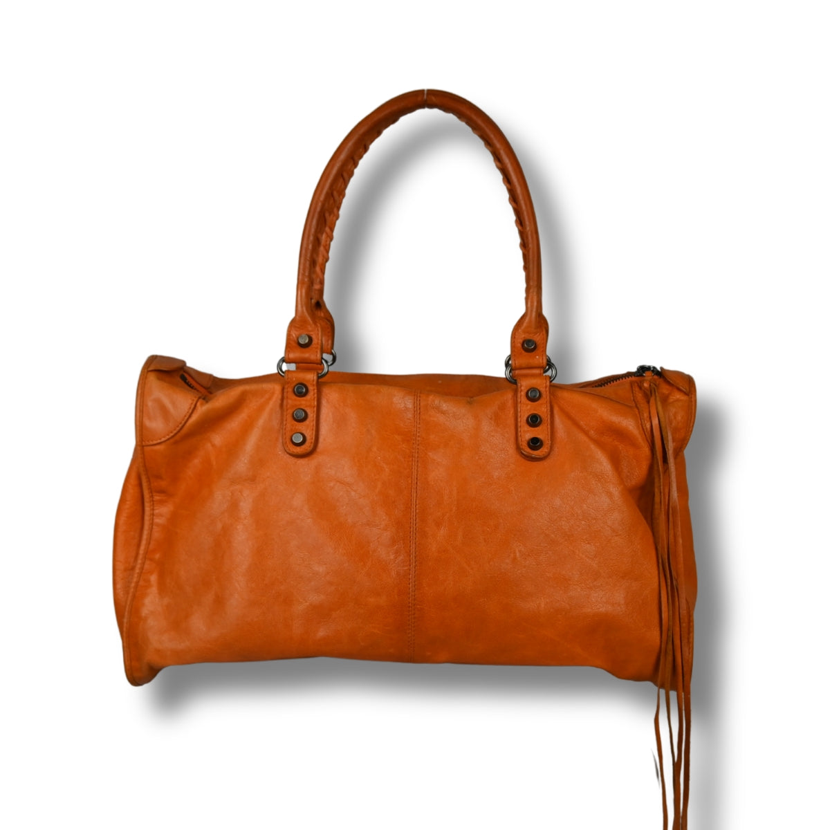 Balenciaga City Bag in Orange Back