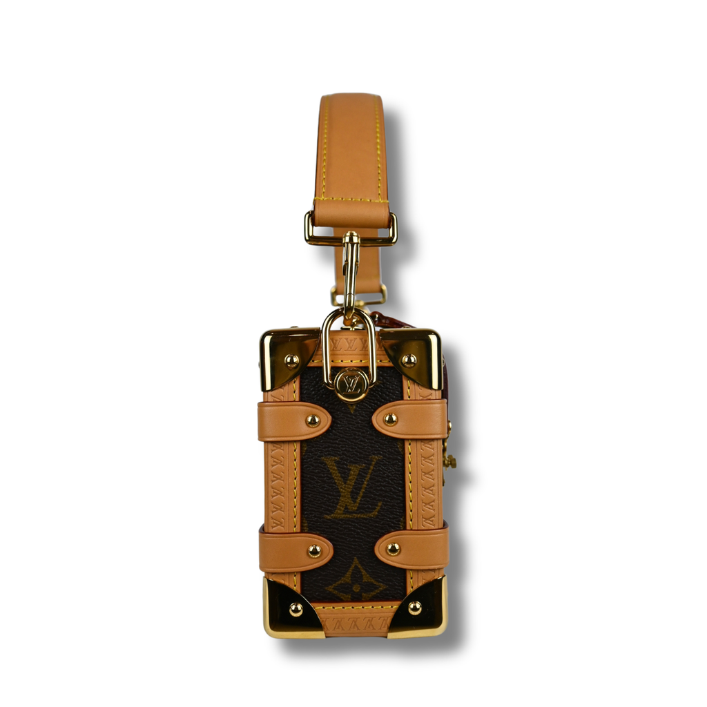 Louis Vuitton Side Trunk PM Monogram Canvas Side Angle view 2