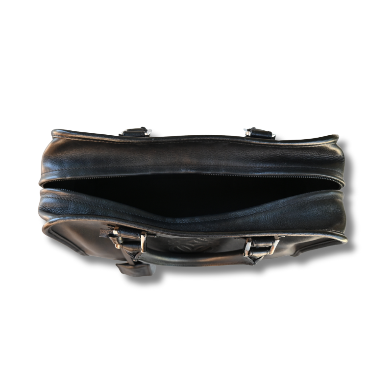 Loewe Anagram Amazona 28 black calfskin leather