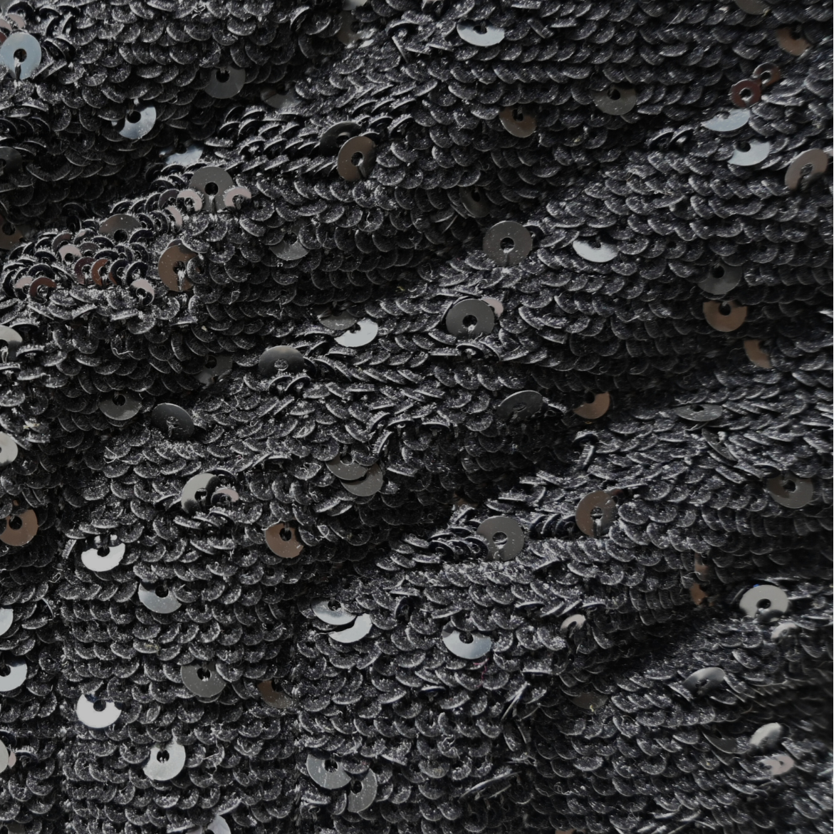 Saint Laurent Loulou Glitter Sequin Crossbody and shoulder bag with black and gold hardware