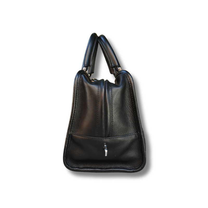 Loewe Anagram Amazona 28 black calfskin leather